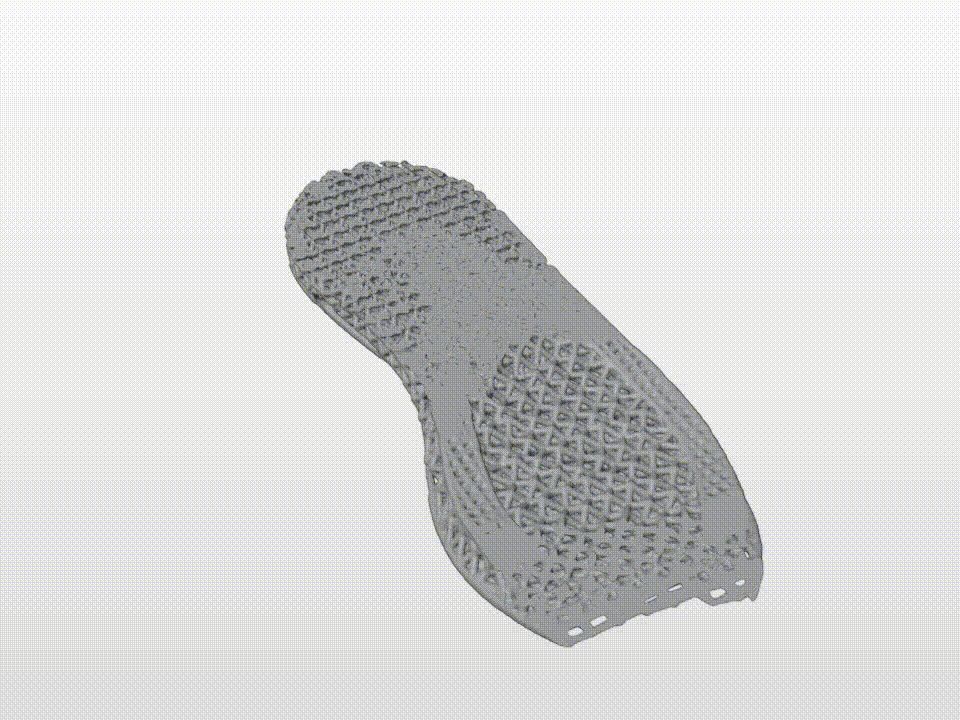 The process of bisecting the mesh that mimics the process of printing layer by layer