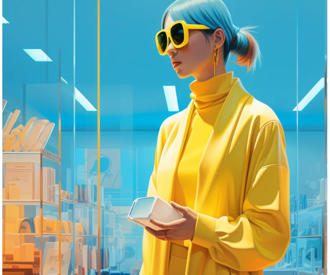 A person is testing MACH and Generative AI in for digital experince