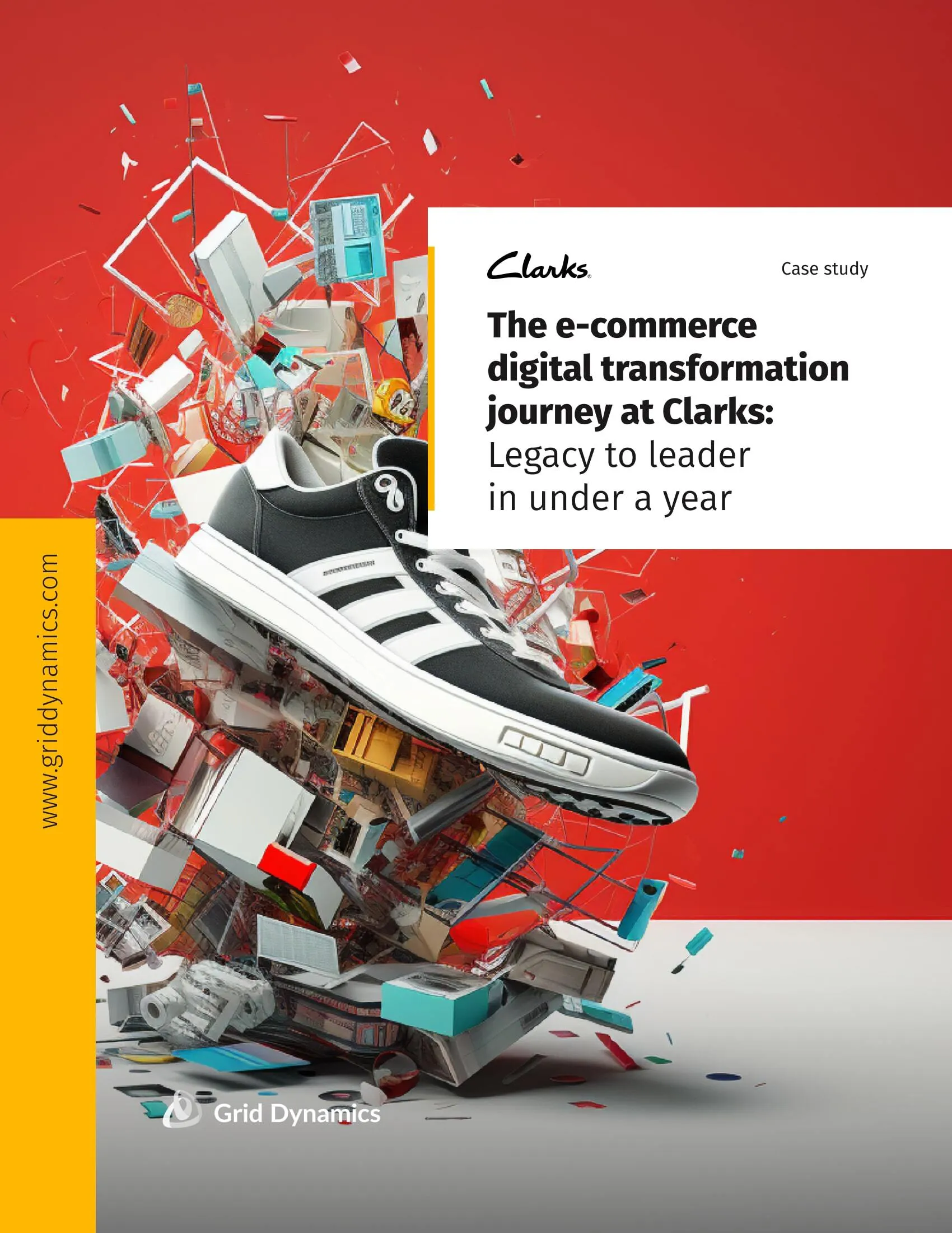 e-commerce transformation at Clarks shoe retailer