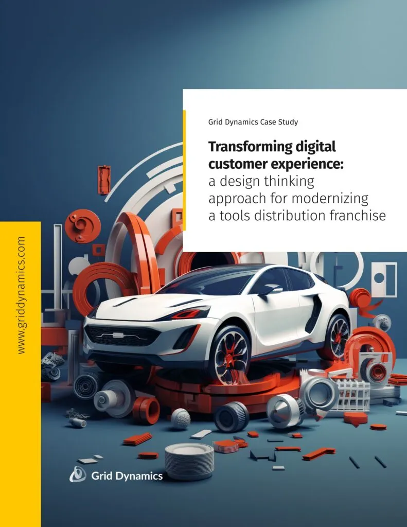 GD Case Study Transforming digital customer experience Cover