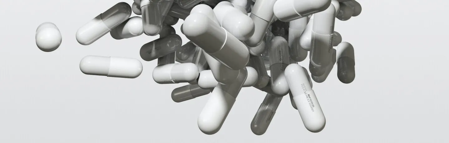 Pills as a book cover