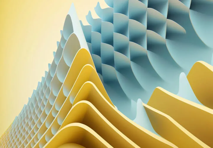 AI style lines to illustrate complexity