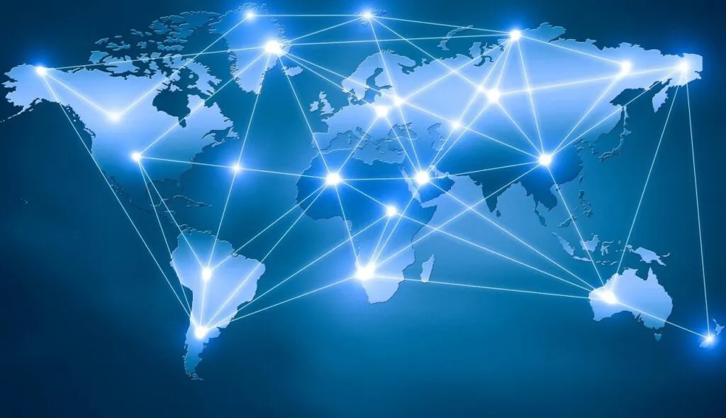 a world map