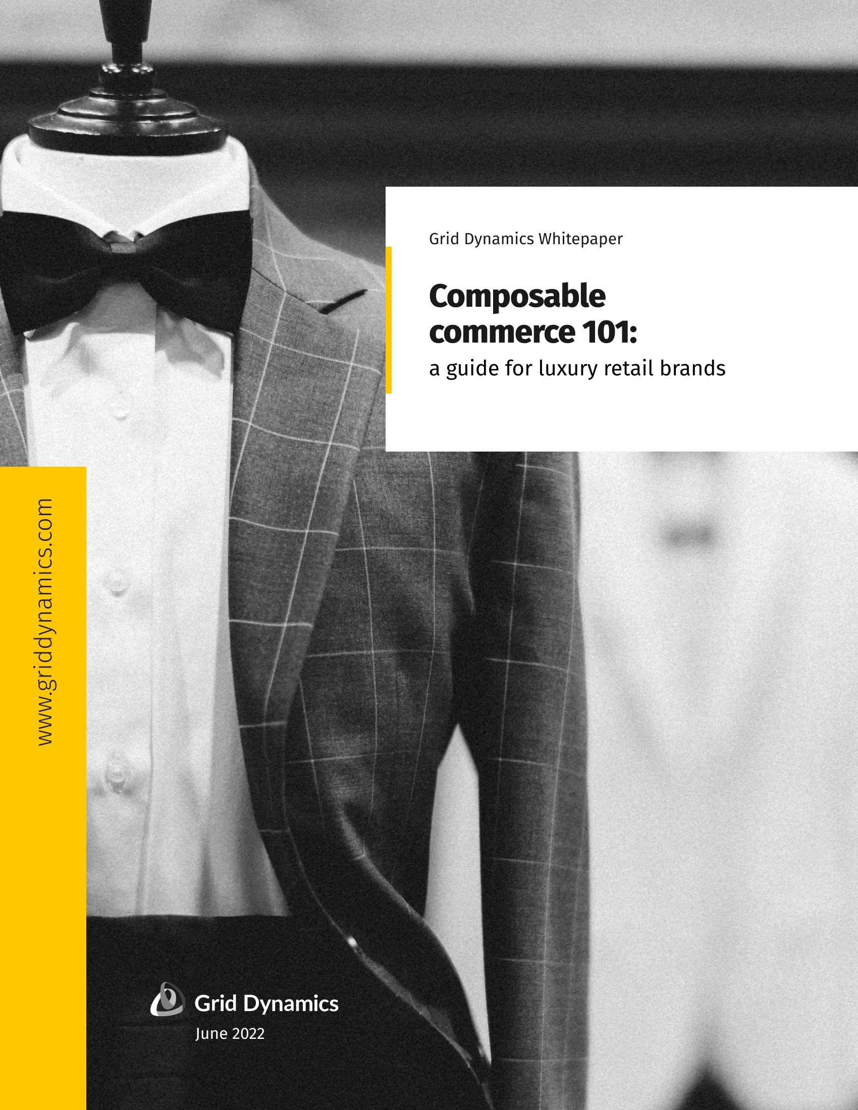A suit manufactured by luxury retail brands