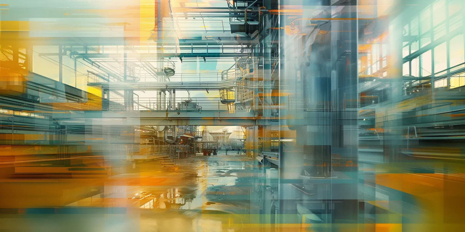 Industrial facility interior