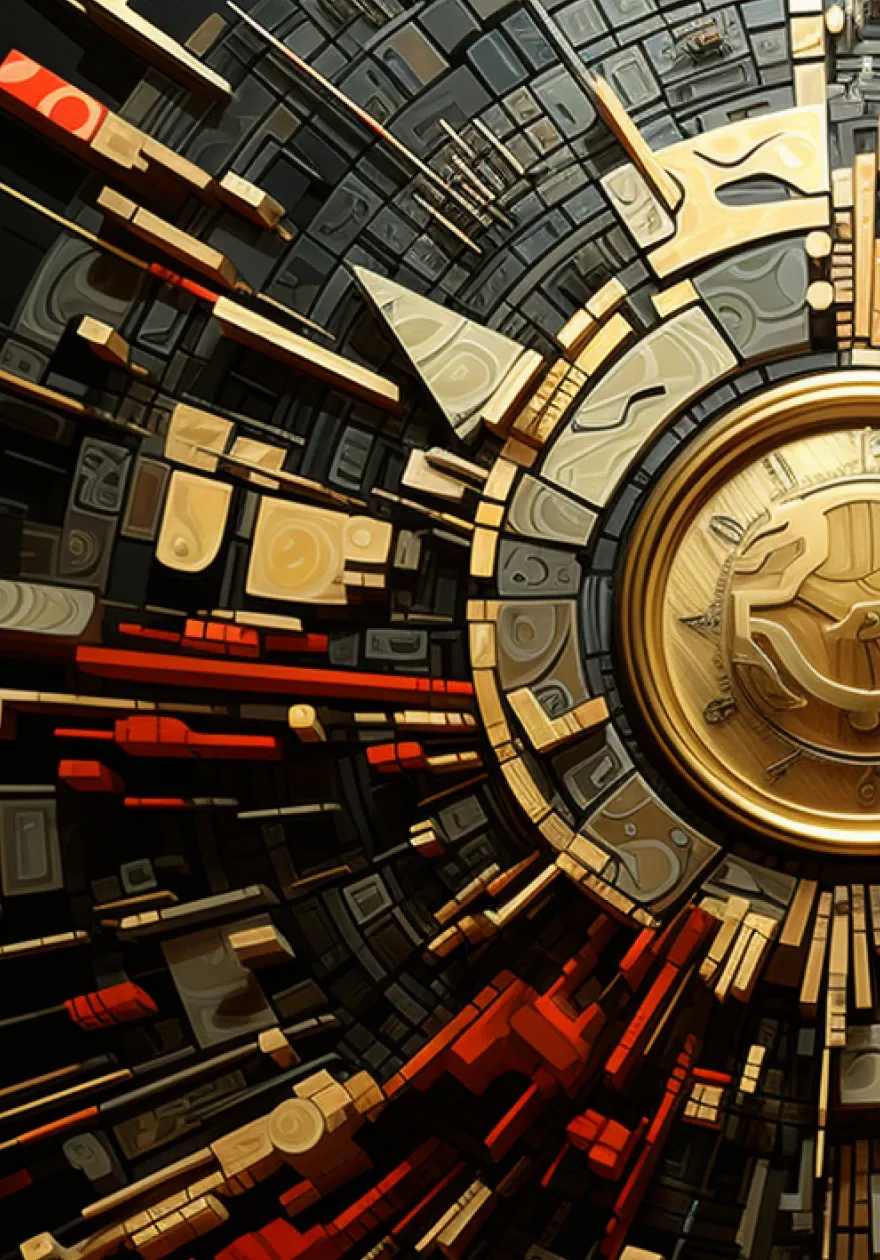 Complex metal vault to represent cyber resilience in cloud and DevOps environments